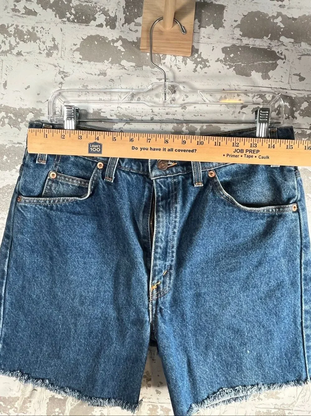 Levi’s | women vintage Orange tag denim cut off shorts